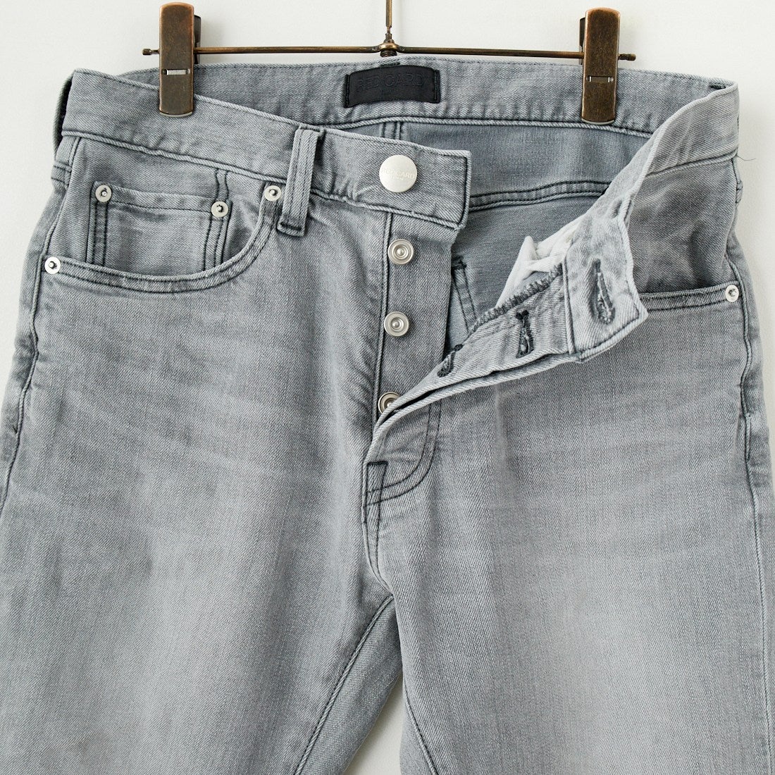 RED CARD TOKYO [レッドカード トーキョー] Rhythm+ スリムテーパードデニム [88M86801VLG] K-VINT LG