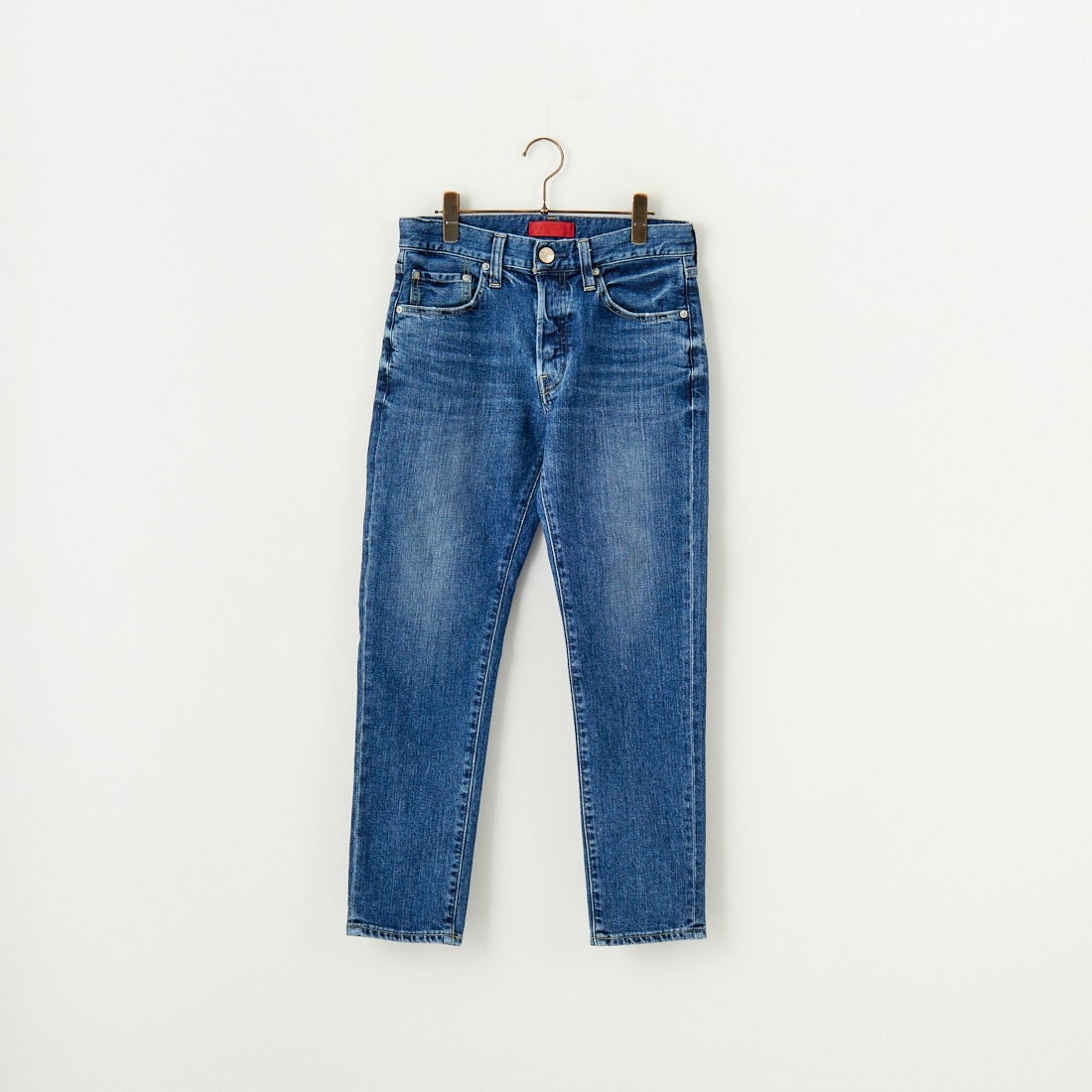 RED CARD TOKYO [レッドカード トーキョー] Rhythm+ スリムテーパードデニム [12M86801CMD] CLEAN MID