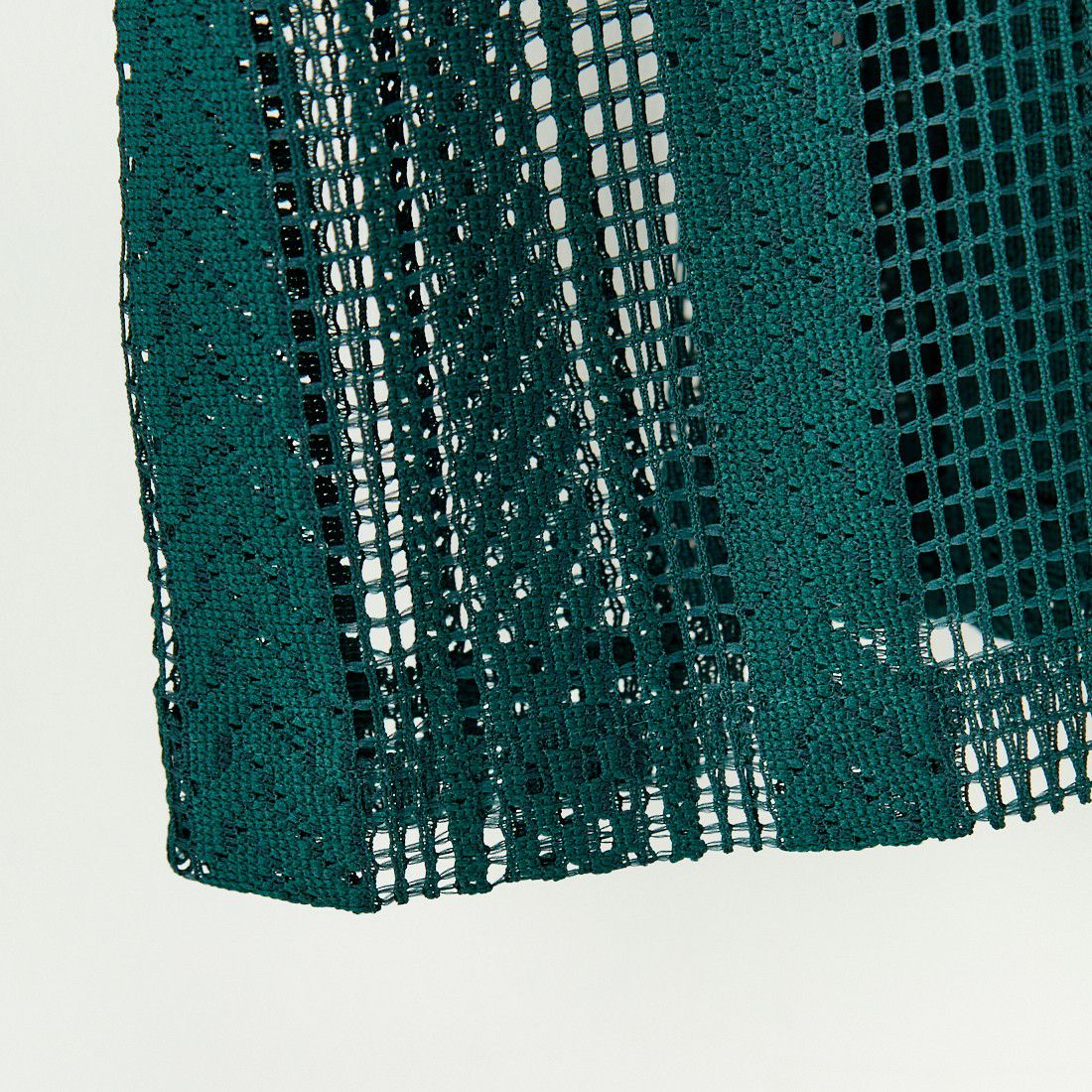 South2West8 [サウスツーウエストエイト] Vネックメッシュカーディガン [QV601] A GREEN