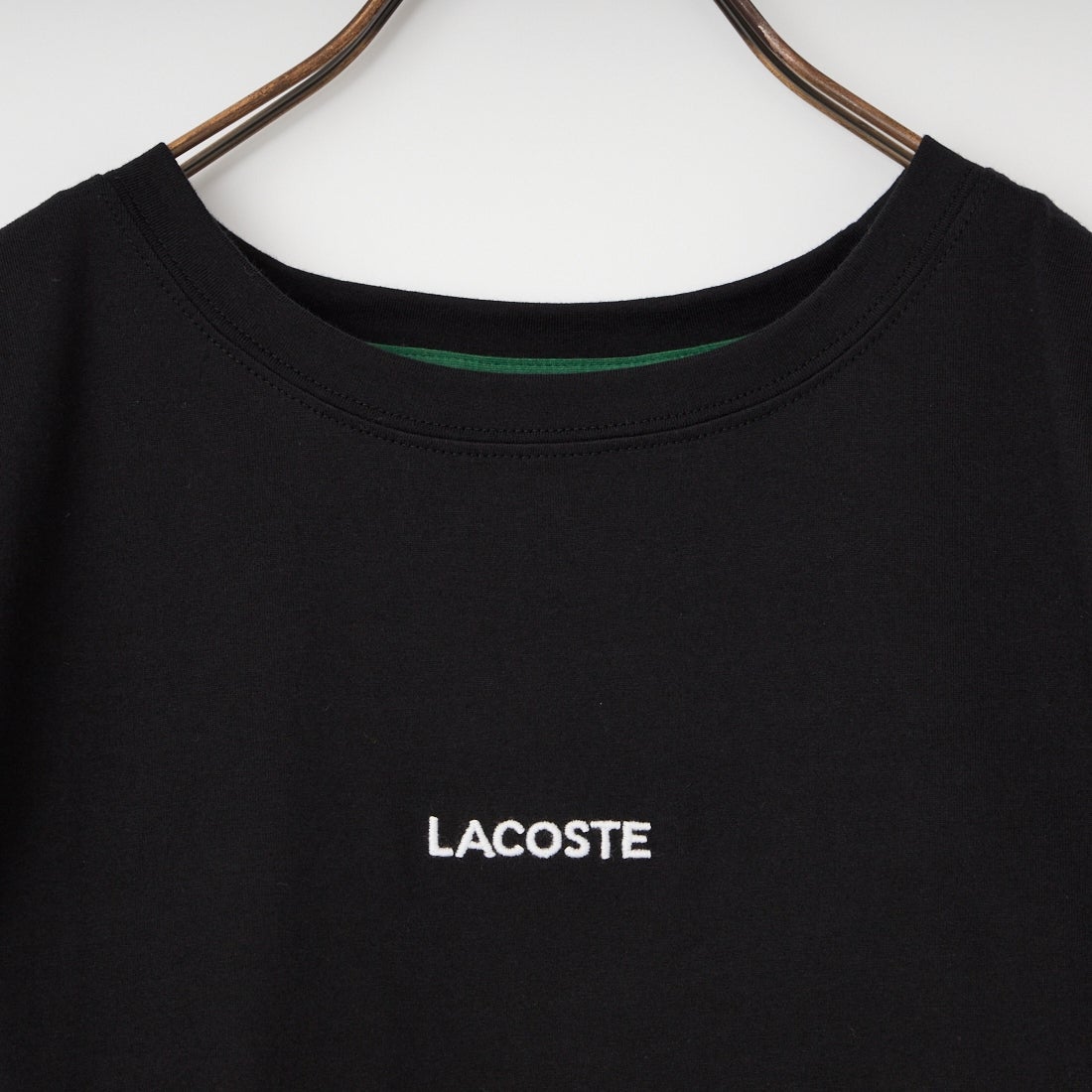LACOSTE [ラコステ] コンパクトブランドネームロゴTシャツ [TF006] 031 BLACK