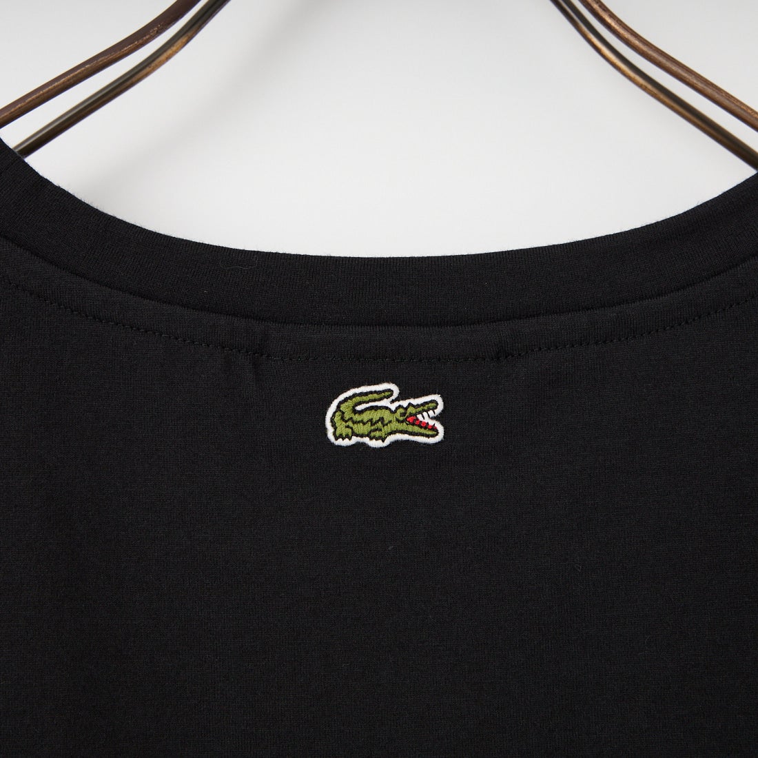 LACOSTE [ラコステ] コンパクトブランドネームロゴTシャツ [TF006] 031 BLACK