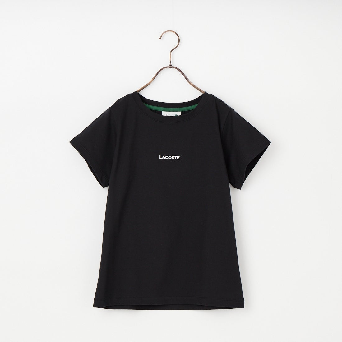 LACOSTE [ラコステ] コンパクトブランドネームロゴTシャツ [TF006] 031 BLACK
