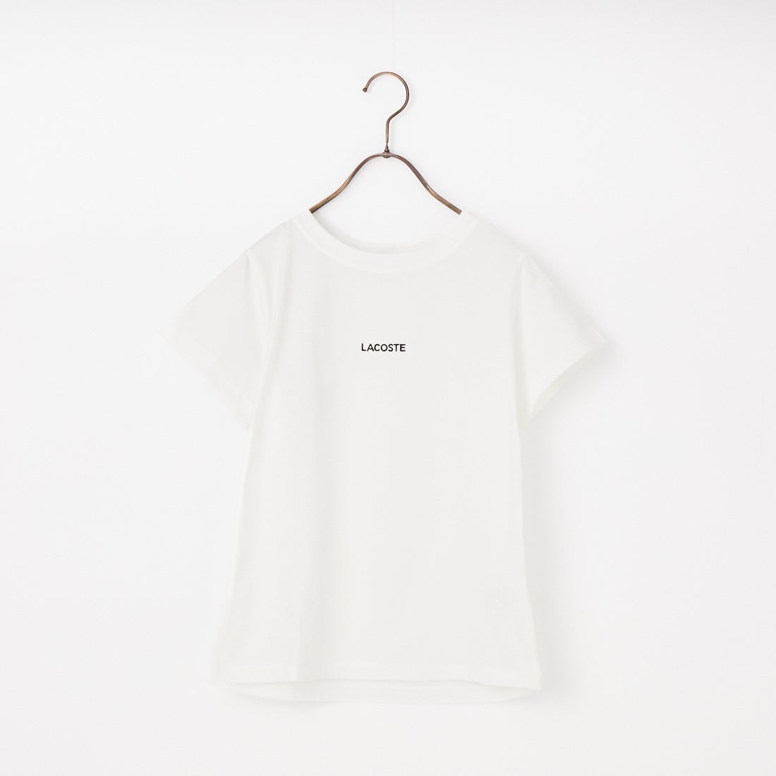 LACOSTE [ラコステ] コンパクトブランドネームロゴTシャツ [TF006] 001 WHITE