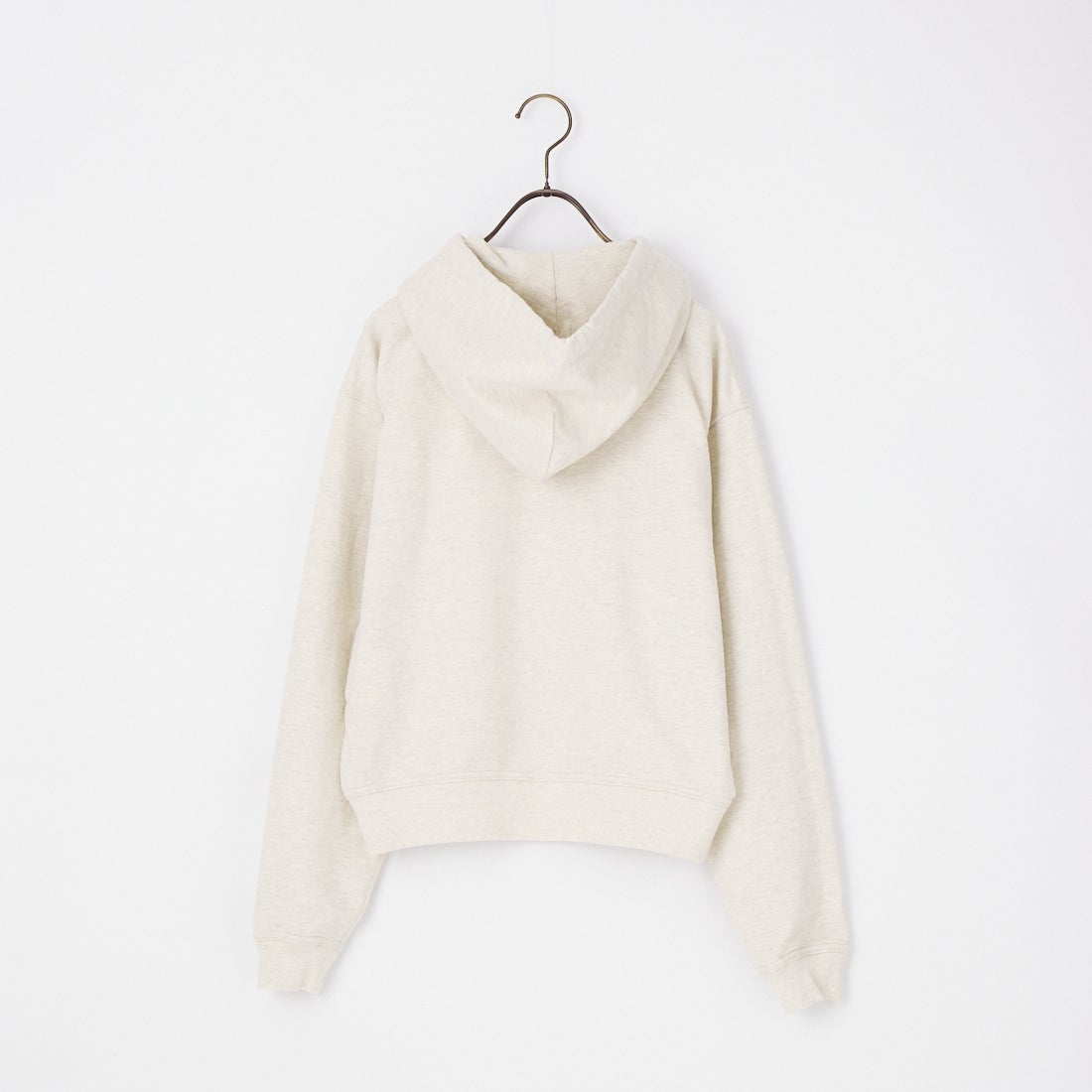 DANTON [ダントン] コットンテリー ジップフーディー [DT-C0411CIN] TOP ECRU