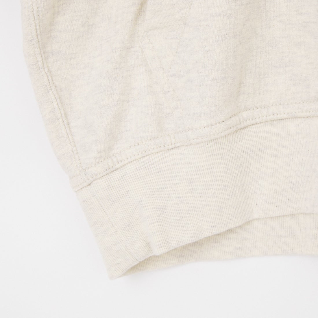 DANTON [ダントン] コットンテリー ジップフーディー [DT-C0411CIN] TOP ECRU