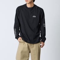 BLACK&&モデル身長：179cm 着用サイズ：L&&