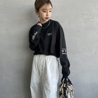 BLACK&&モデル身長：150cm 着用サイズ：S&&