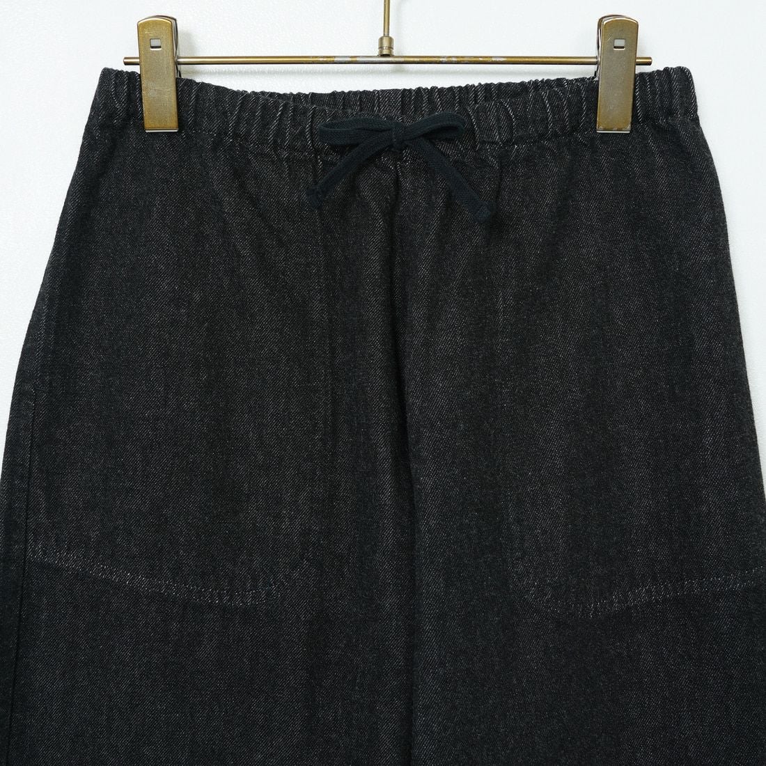 DANTON [ダントン] ブラックデニム イージーパンツ [DT-E0209KBK] BLACK DENI
