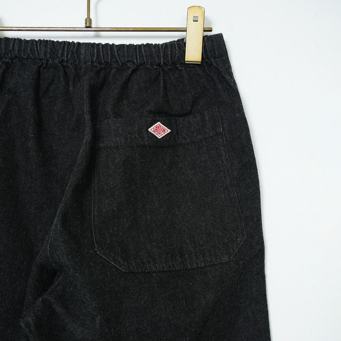 DANTON [ダントン] ブラックデニム イージーパンツ [DT-E0209KBK