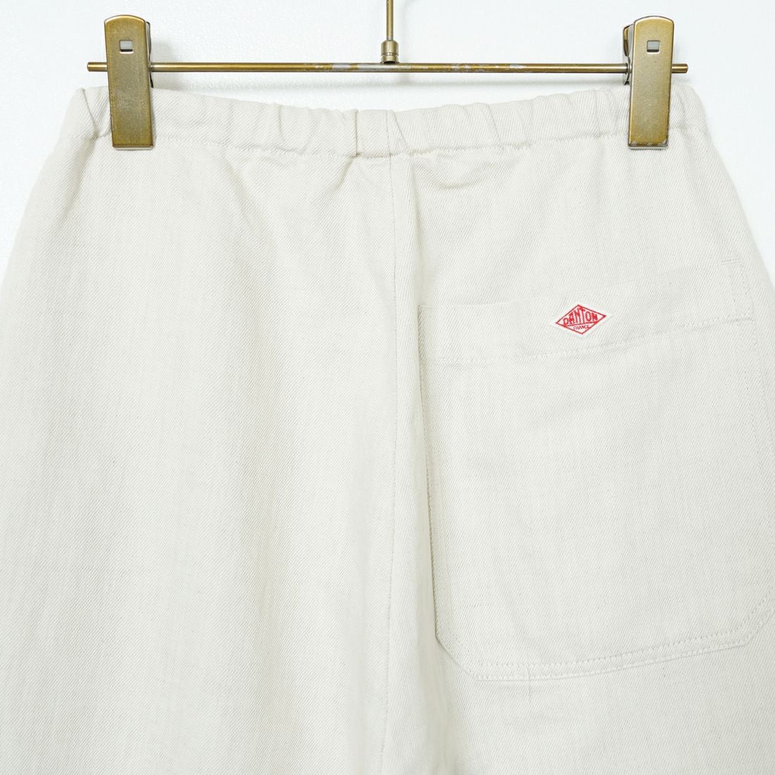 DANTON [ダントン] コットンリネンツイル イージーパンツ [DT-E0209KWL] ECRU