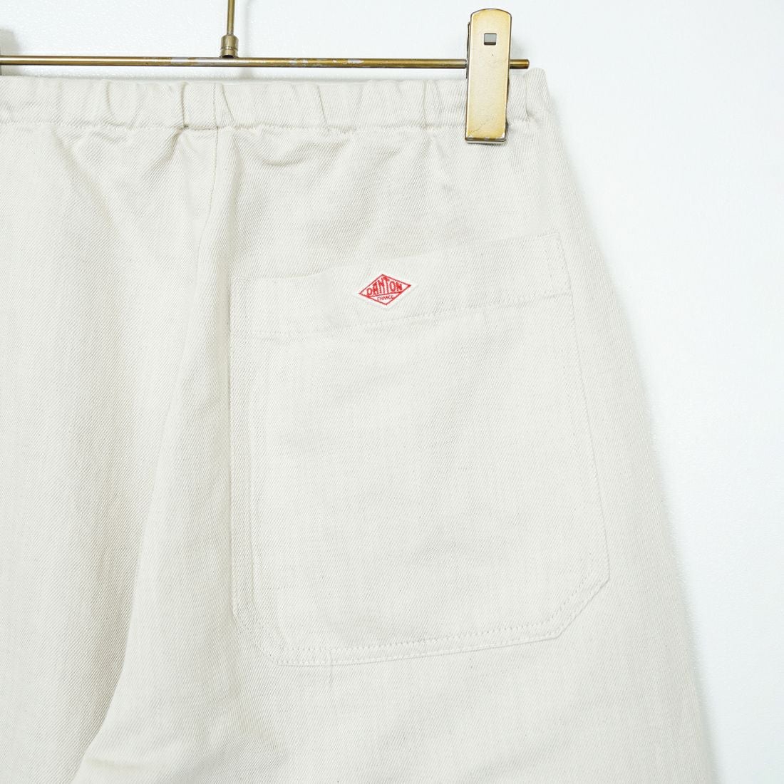 DANTON [ダントン] コットンリネンツイル イージーパンツ [DT-E0209KWL] ECRU