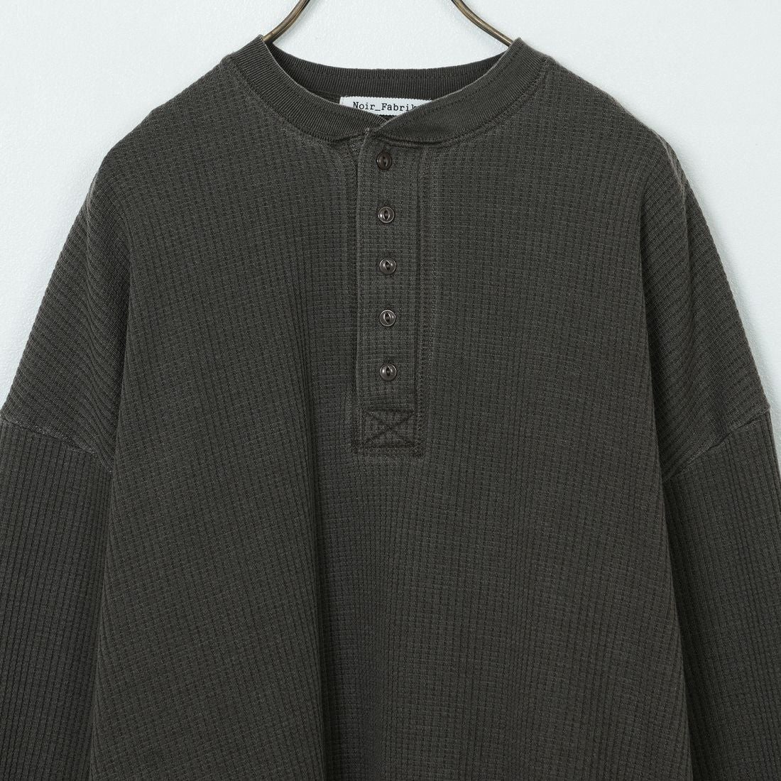 Noir Fabrik [ヌワールファブリック] ヘンリーネックサーマルプルオーバー [2521-228INL] BROWN