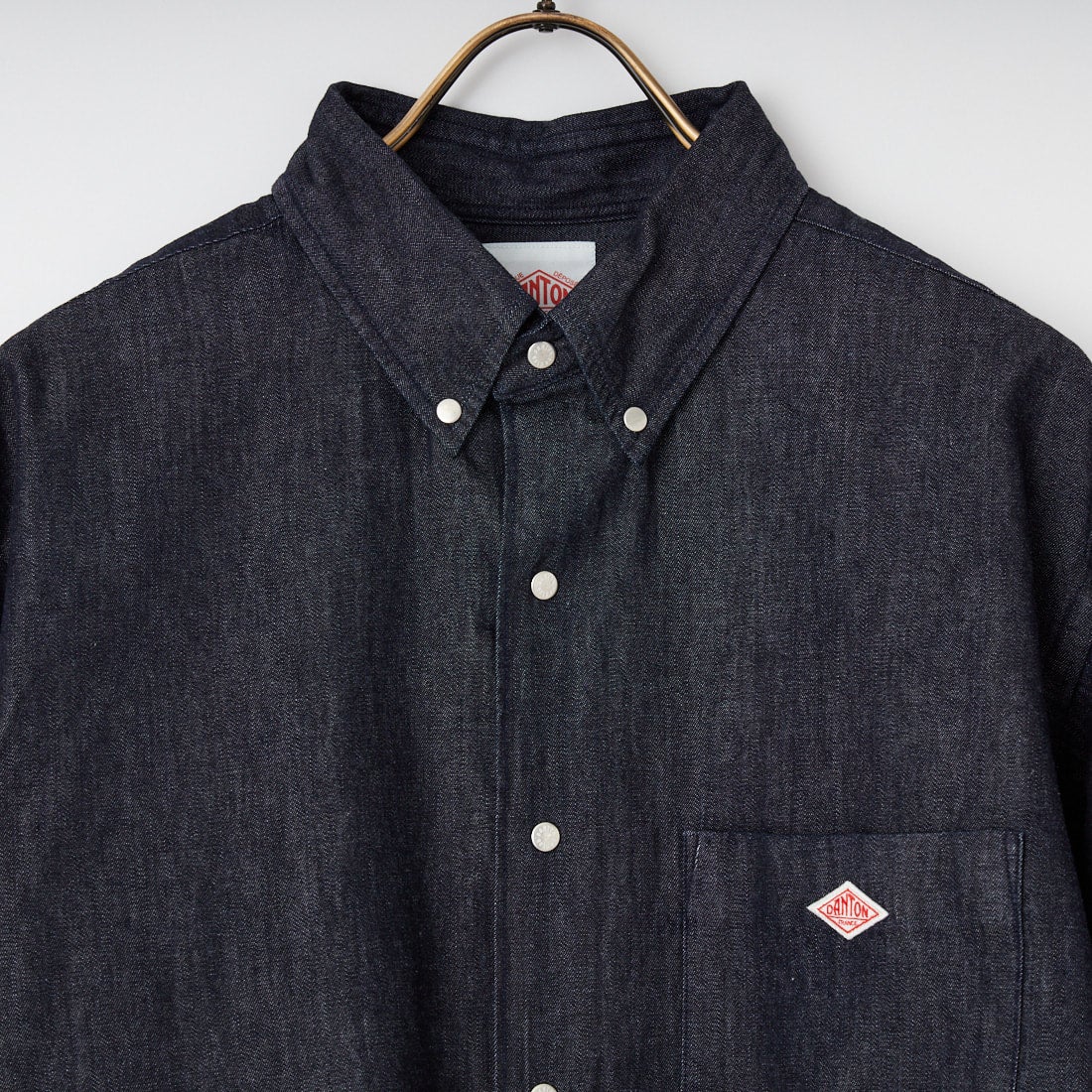 DANTON [ダントン] デニムダンガリー ボタンダウンシャツ [DT-B0293DUG] INDIGO