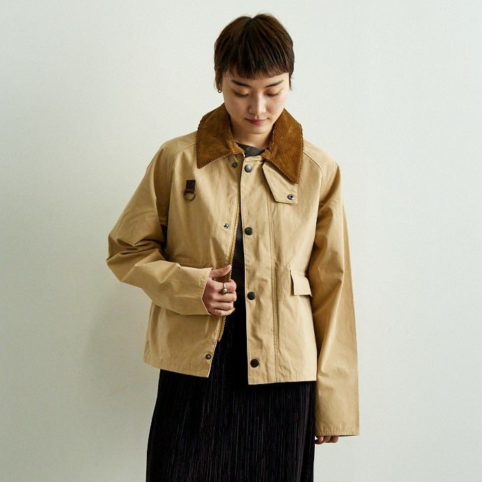 【極美品】バブアー スペイノンオイルジャケット 襟コーデュロイ 希少XLサイズ. Barbour [バブアー] スペイ ピーチスキンノンオイルドジャケット