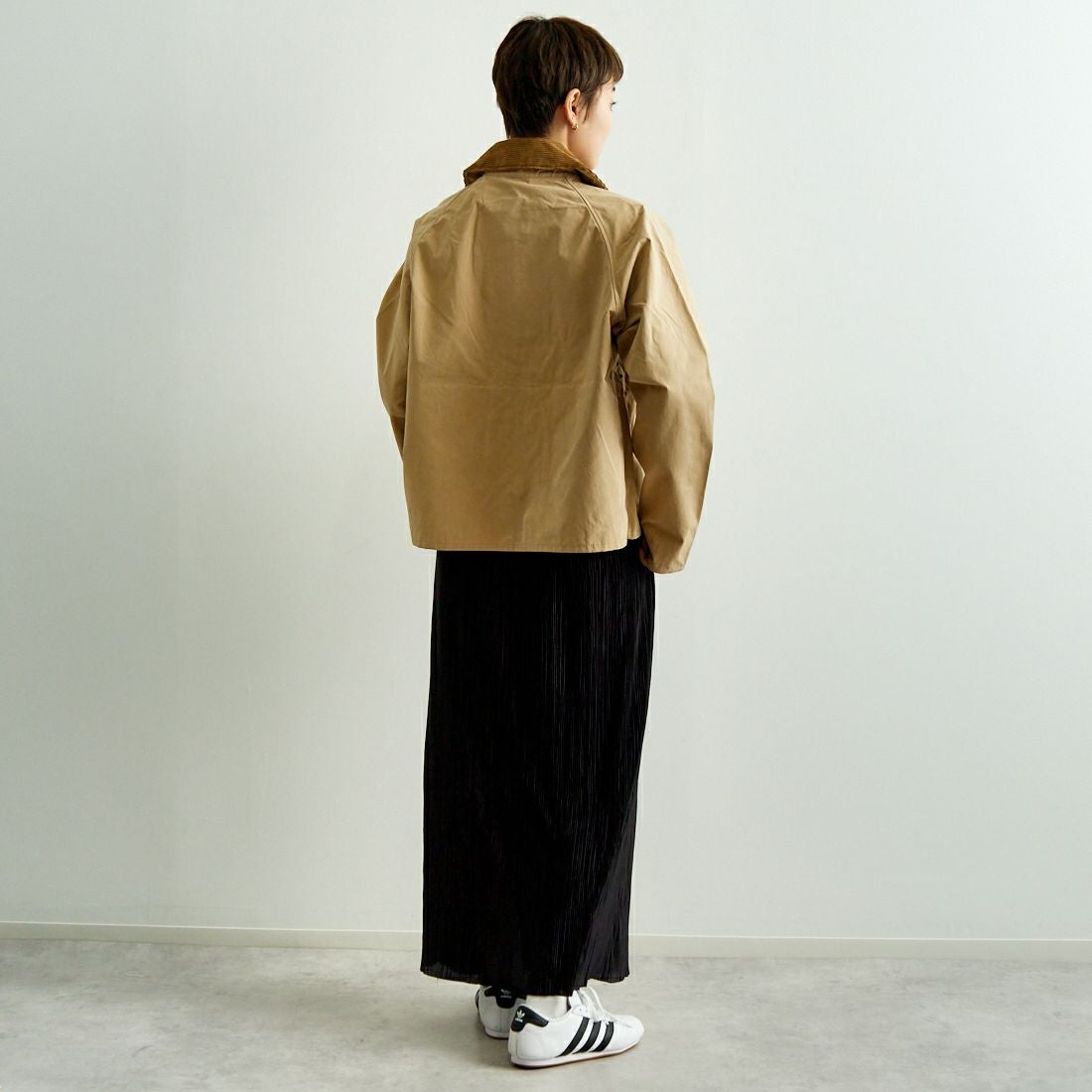 Barbour [バブアー] スペイ ピーチスキンノンオイルドジャケット