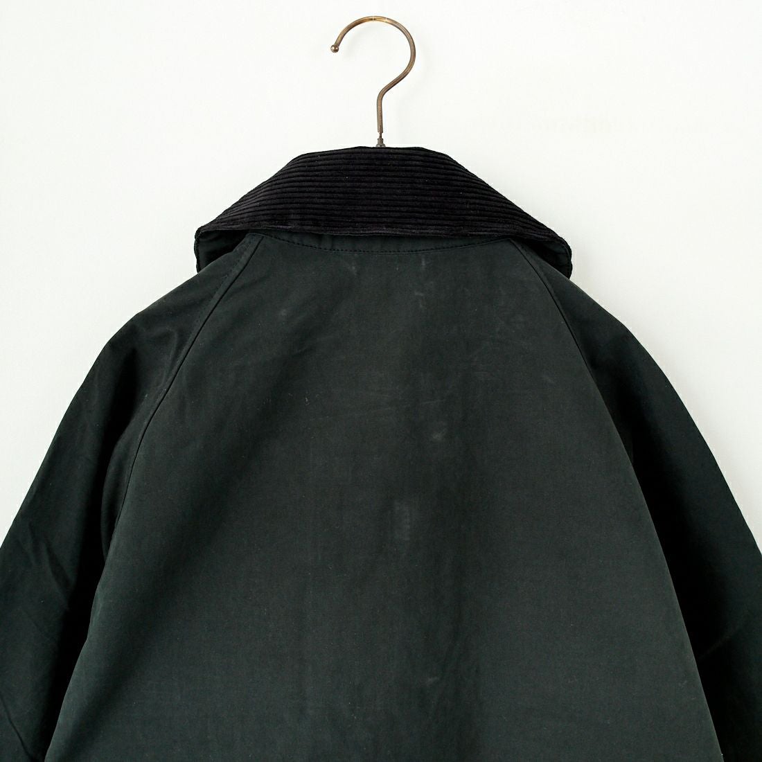 Barbour [バブアー] スペイ ピーチスキンノンオイルドジャケット [MCA0932] BLACK