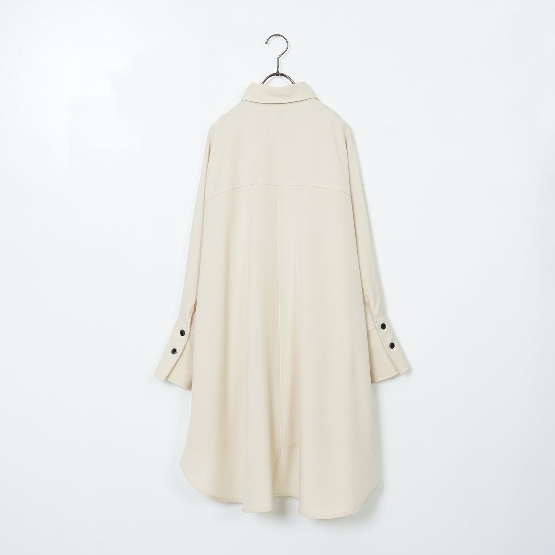 Margaux vintage [マルゴーヴィンテージ] オーバーチュニック シャツ コート [MG-BL-25016-S] BEIGE