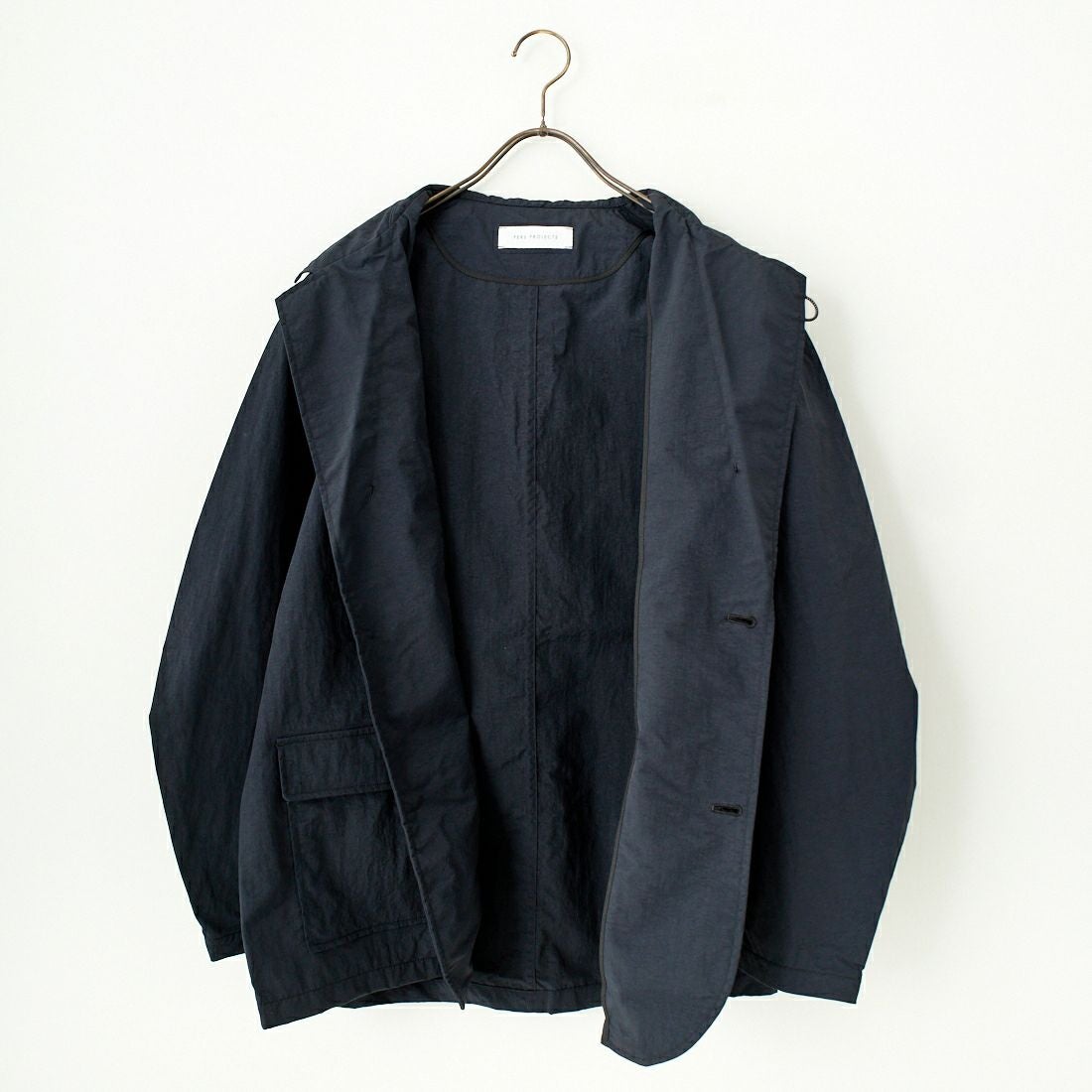 PERS PROJECTS [パースプロジェクト] 別注 テーラードジャケット [25SP-16023-JF] BLACK