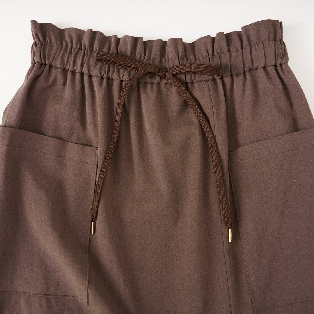 Jeans Factory Clothes [ジーンズファクトリークローズ] ストレッチドロストスカート [U-2131] 831 ﾌﾞﾗｳﾝ