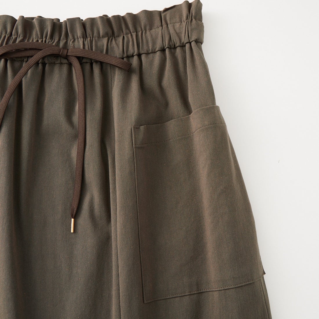 Jeans Factory Clothes [ジーンズファクトリークローズ] ストレッチドロストスカート [U-2131] 831 ﾌﾞﾗｳﾝ