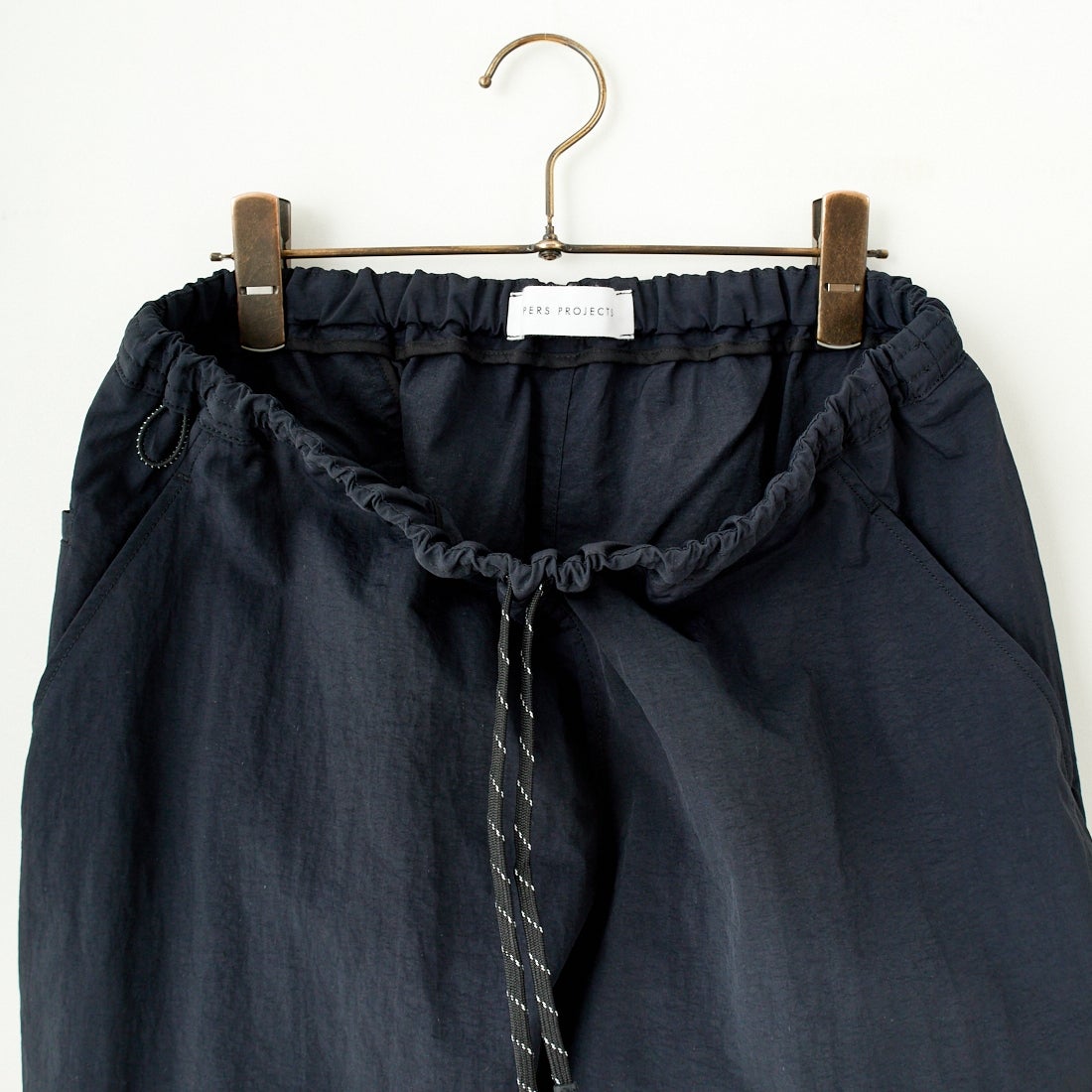 PERS PROJECTS [パースプロジェクト] 別注 イージーパンツ [25SP-23023-JF] BLACK