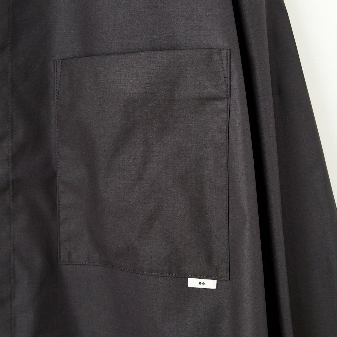 amne [アンヌ] ドライピマクラシックシャツ [AMN-SH-050] BLACK