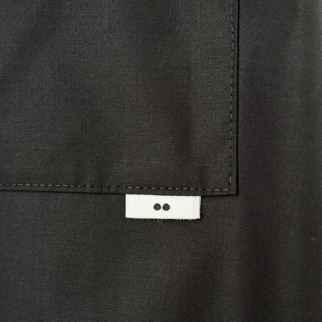 amne [アンヌ] ドライピマクラシックシャツ [AMN-SH-050] BLACK