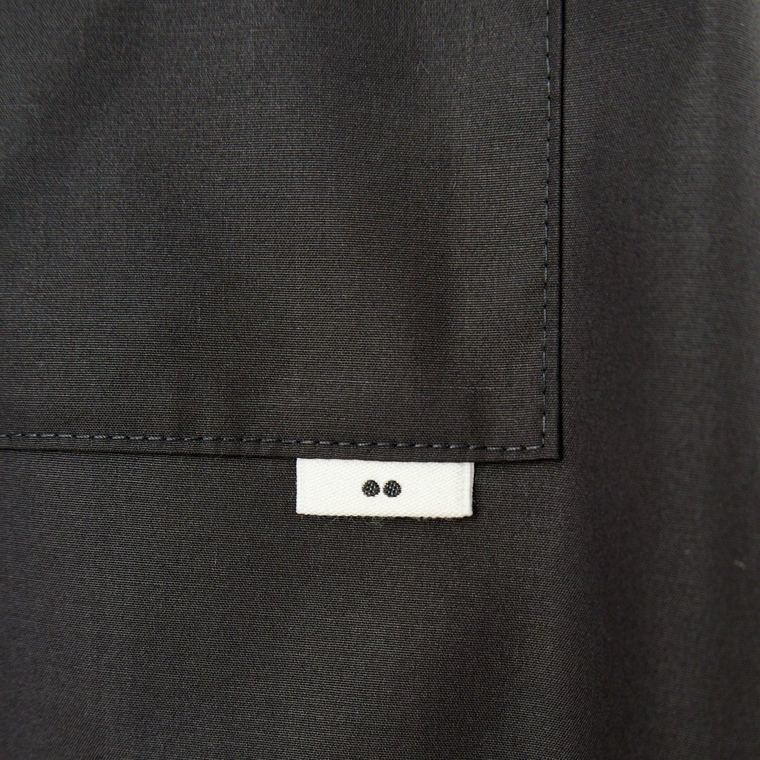 amne [アンヌ] ドライピマクラシックシャツ [AMN-SH-050] BLACK