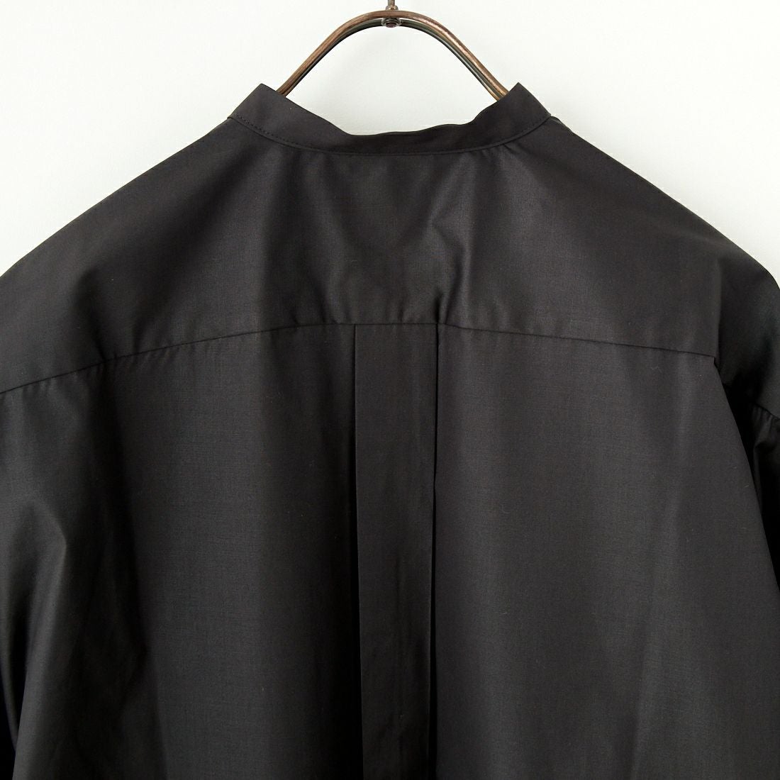 amne [アンヌ] ドライピマクラシックシャツ [AMN-SH-050] BLACK