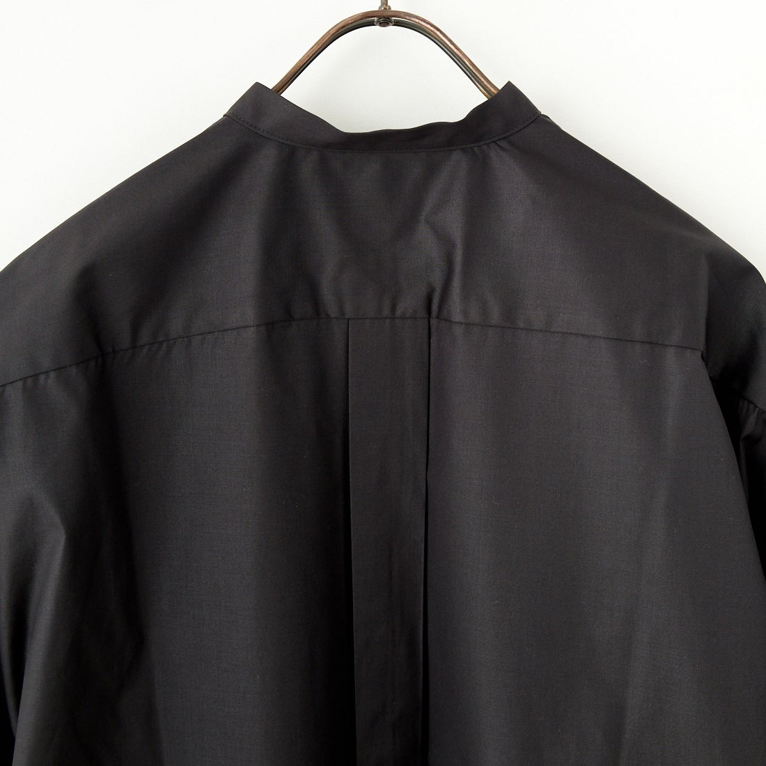 amne [アンヌ] ドライピマクラシックシャツ [AMN-SH-050] BLACK