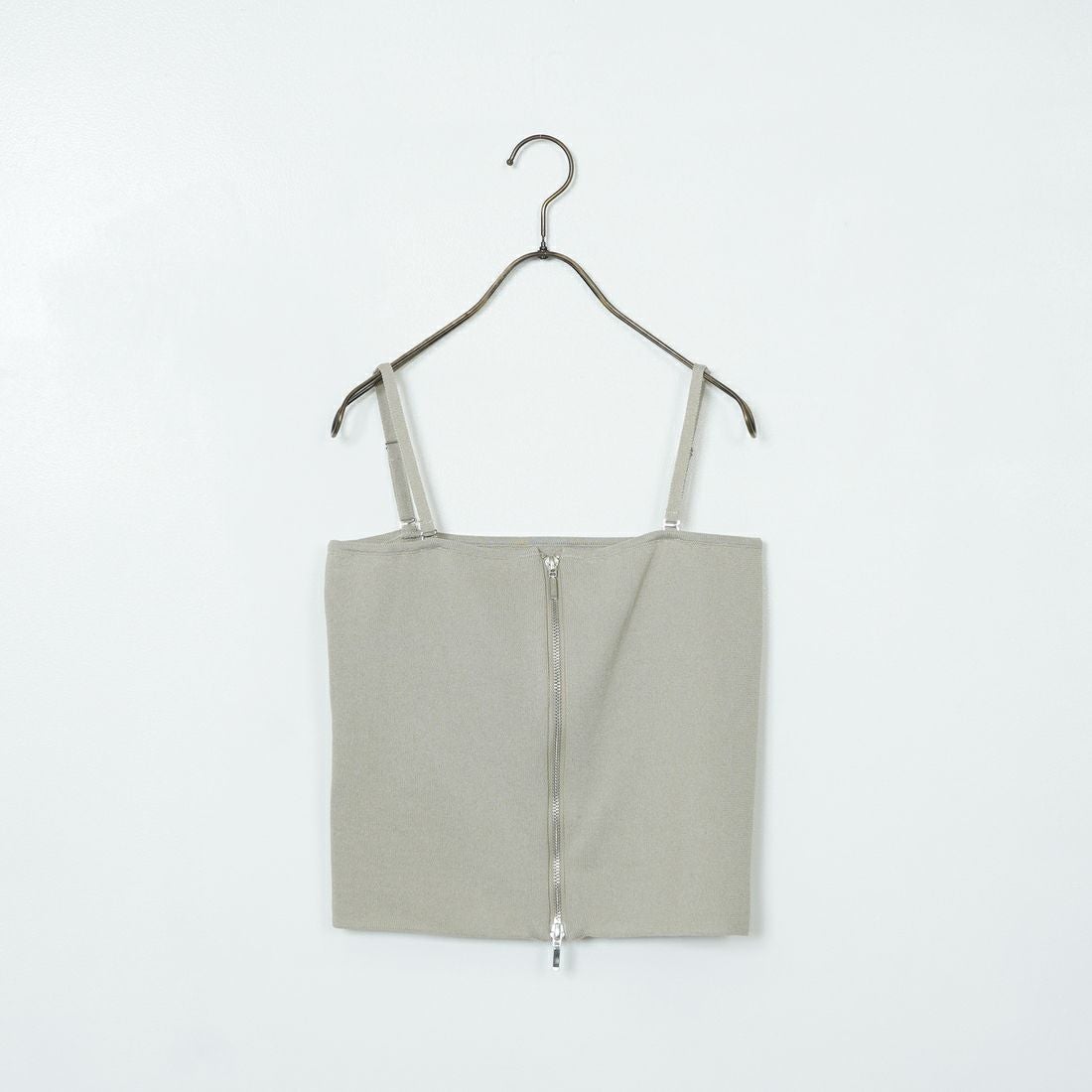 Jf Ready Made [ジェイエフレディメイド] ソウバリニットWジップビスチェ [3111201] 810 Lｸﾞﾚｲ