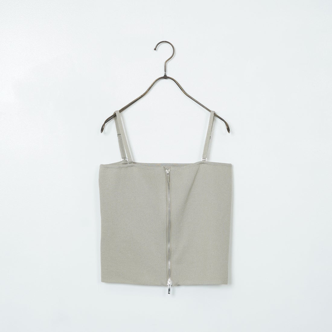 Jf Ready Made [ジェイエフレディメイド] ソウバリニットWジップビスチェ [3111201] 810 Lｸﾞﾚｲ