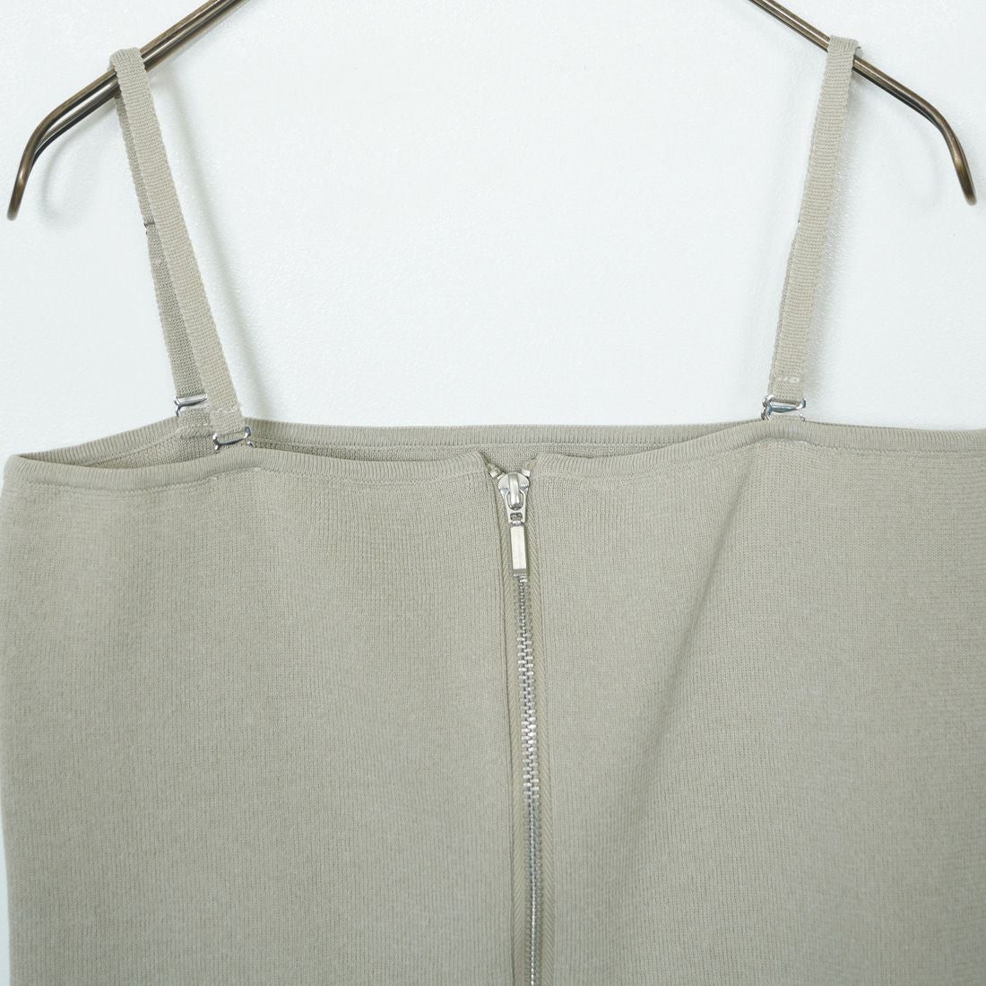 Jf Ready Made [ジェイエフレディメイド] ソウバリニットWジップビスチェ [3111201] 810 Lｸﾞﾚｲ