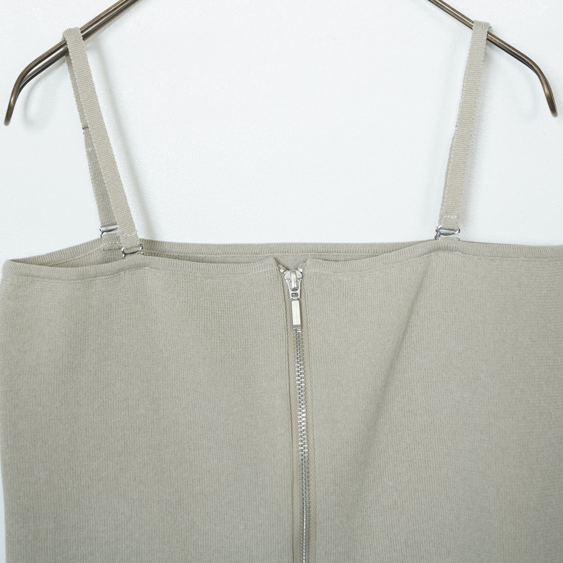 Jf Ready Made [ジェイエフレディメイド] ソウバリニットWジップビスチェ [3111201] 810 Lｸﾞﾚｲ