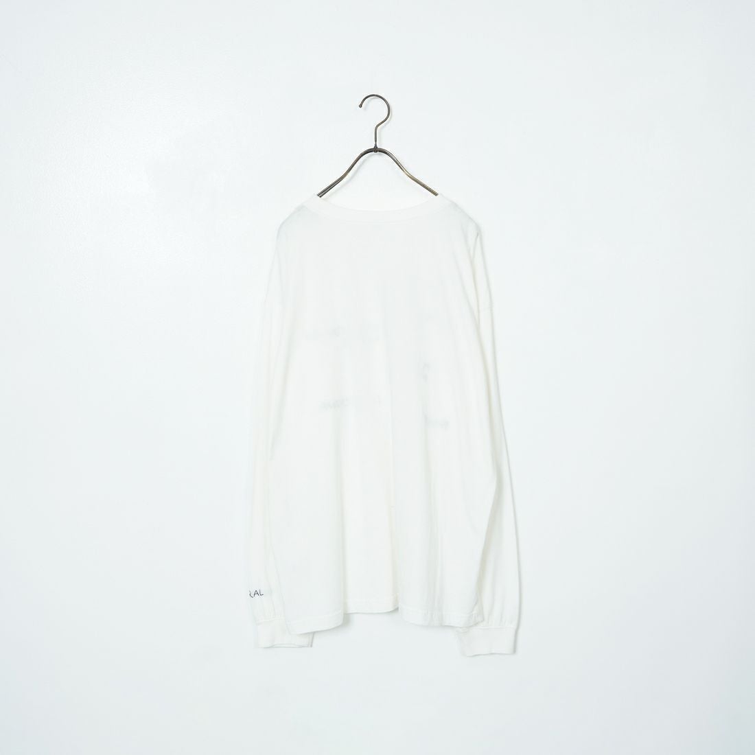 Quand [クアンド] ロングスリーブTシャツ [3111714] 104 OFF WH &&モデル身長：167cm 着用サイズ：F&&