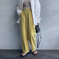 YELLOW&&モデル身長：158cm 着用サイズ：M&&