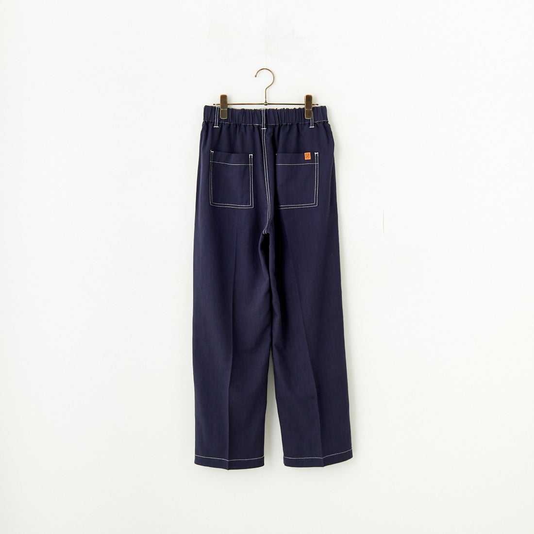 UNIVERSAL OVERALL [ユニバーサルオーバーオール] 別注 リネンイージーベイカーパンツ [U2512605IN-JF] NAVY