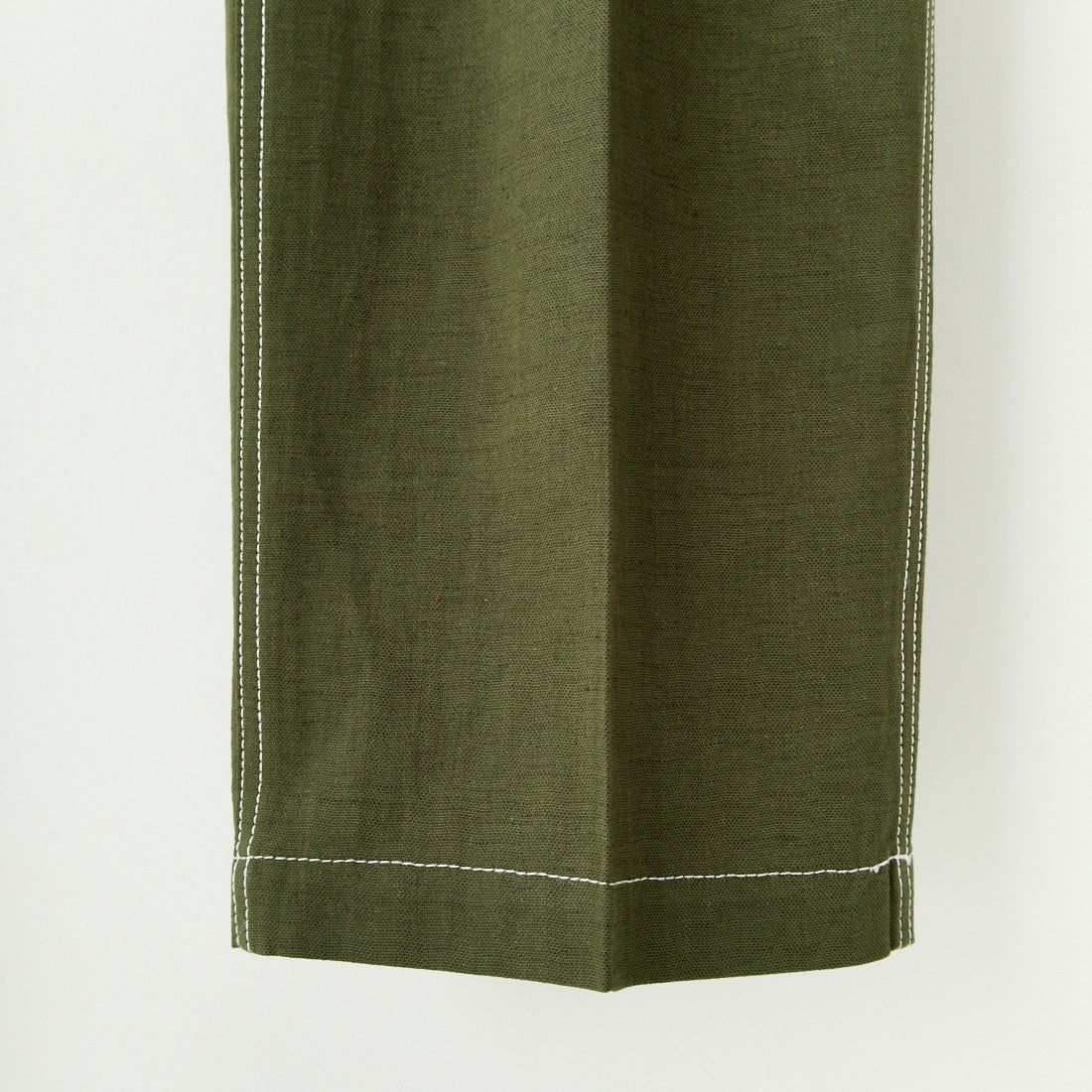 UNIVERSAL OVERALL [ユニバーサルオーバーオール] 別注 リネンイージーベイカーパンツ [U2512605IN-JF] OLIVE