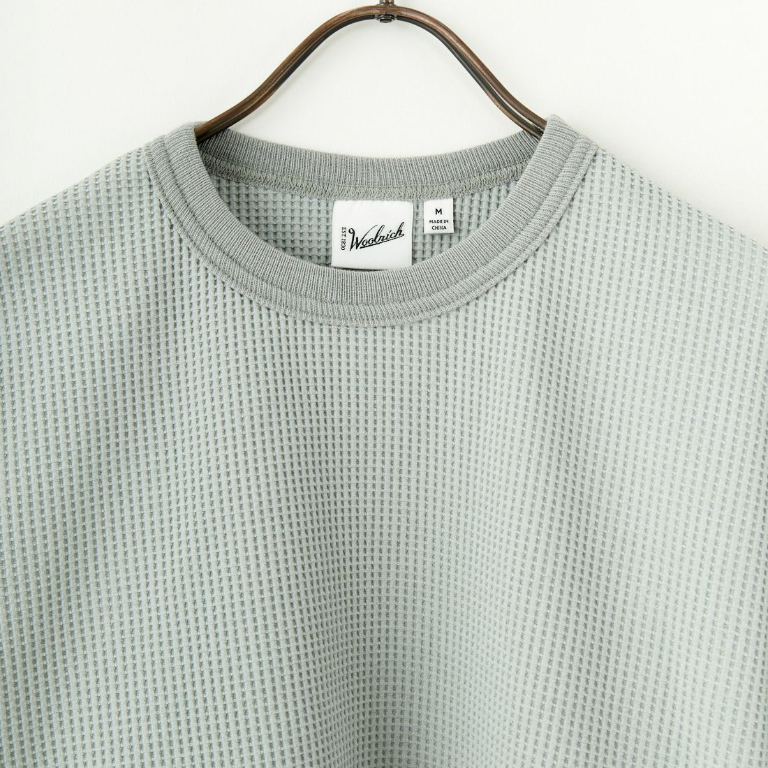 WOOLRICH [ウールリッチ] ソロテックス ロングスリーブTシャツ [WJTE0093] H GRAY