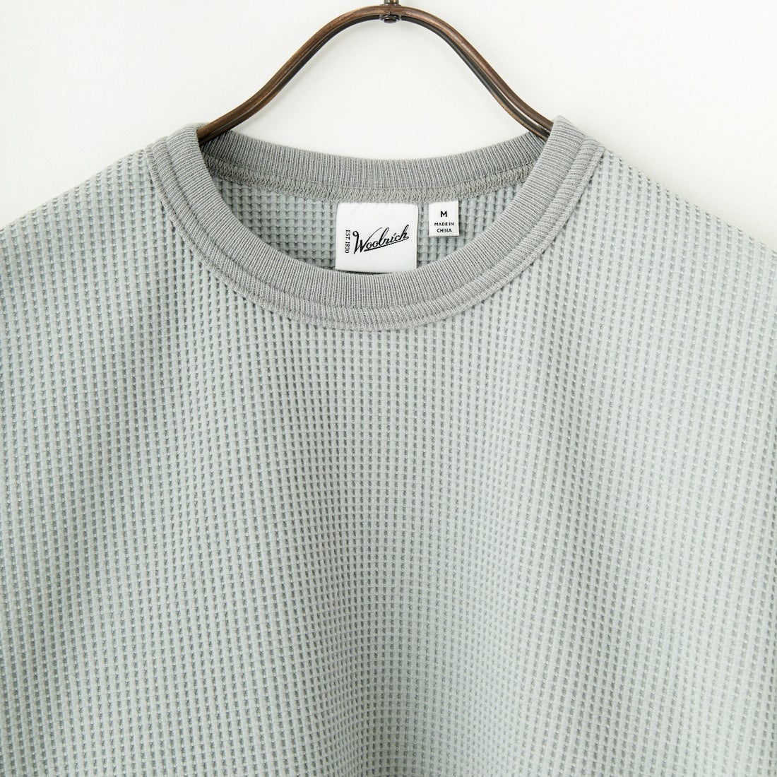 WOOLRICH [ウールリッチ] ソロテックス ロングスリーブTシャツ [WJTE0093] H GRAY