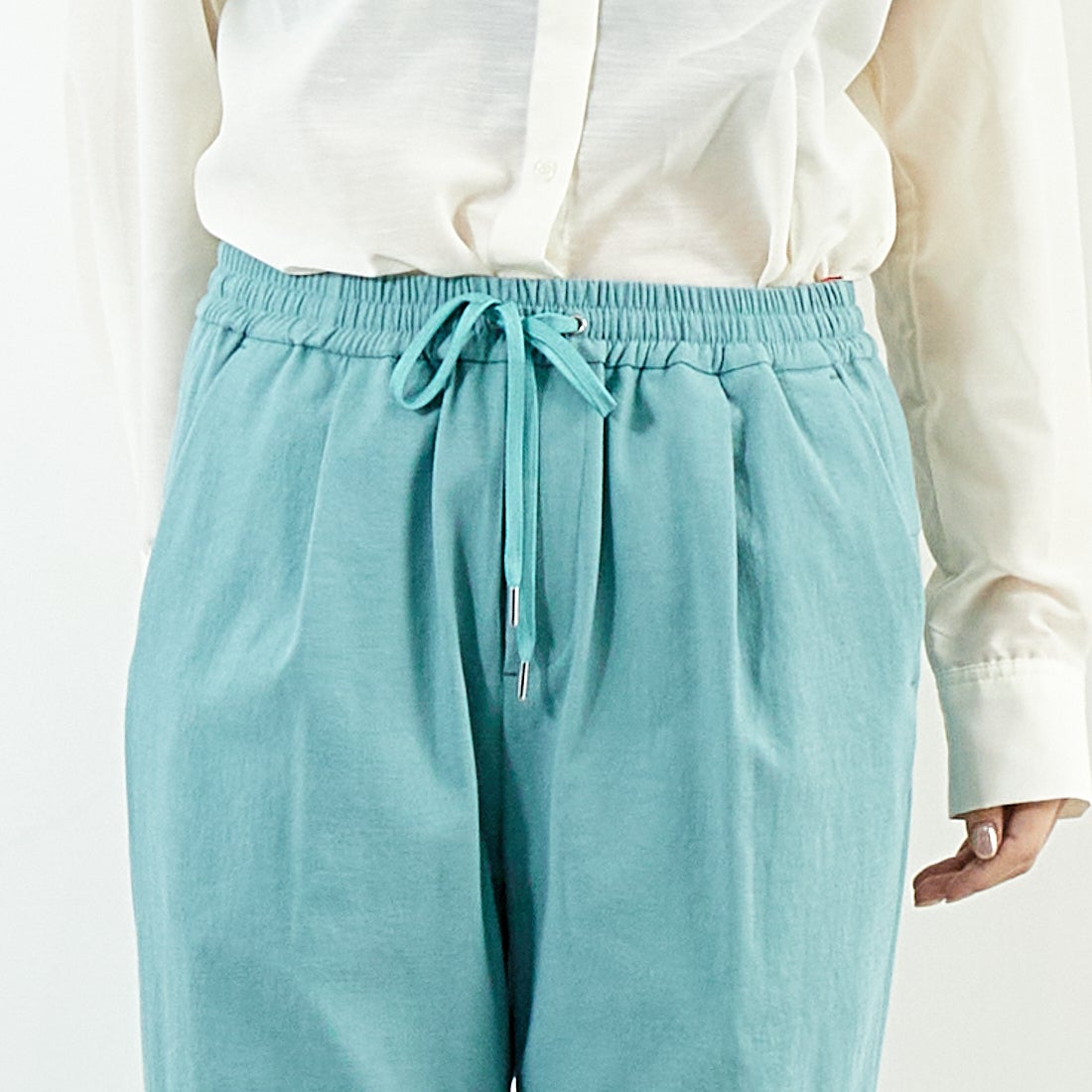 Jeans Factory Clothes [ジーンズファクトリークローズ] シェルタリングドライイージーテーパードパンツ [21254052] 063 ﾌﾞﾙｰｸﾞ