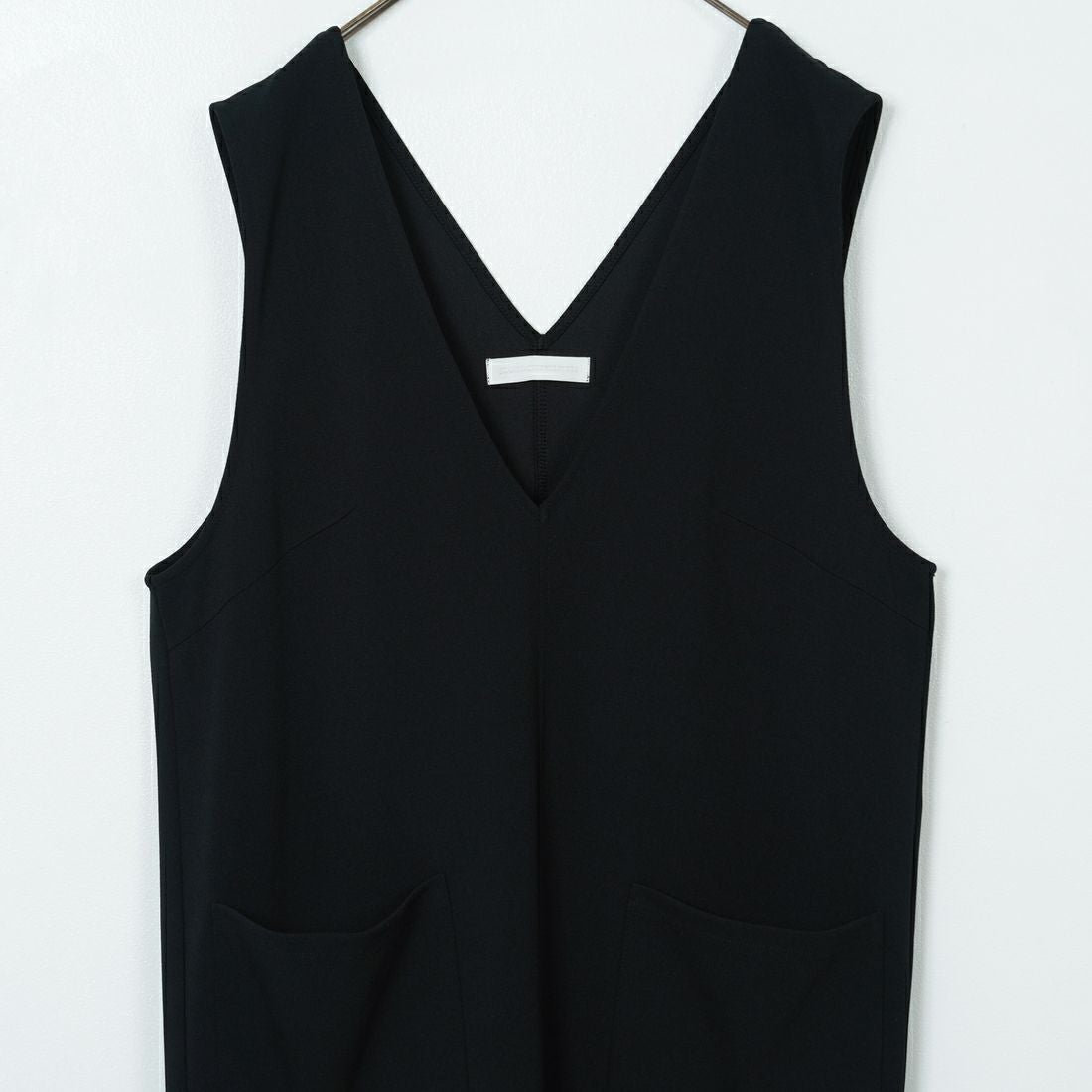 Jeans Factory Clothes [ジーンズファクトリークローズ] Vネックワンピース [21254068] 004 ﾌﾞﾗｯｸ