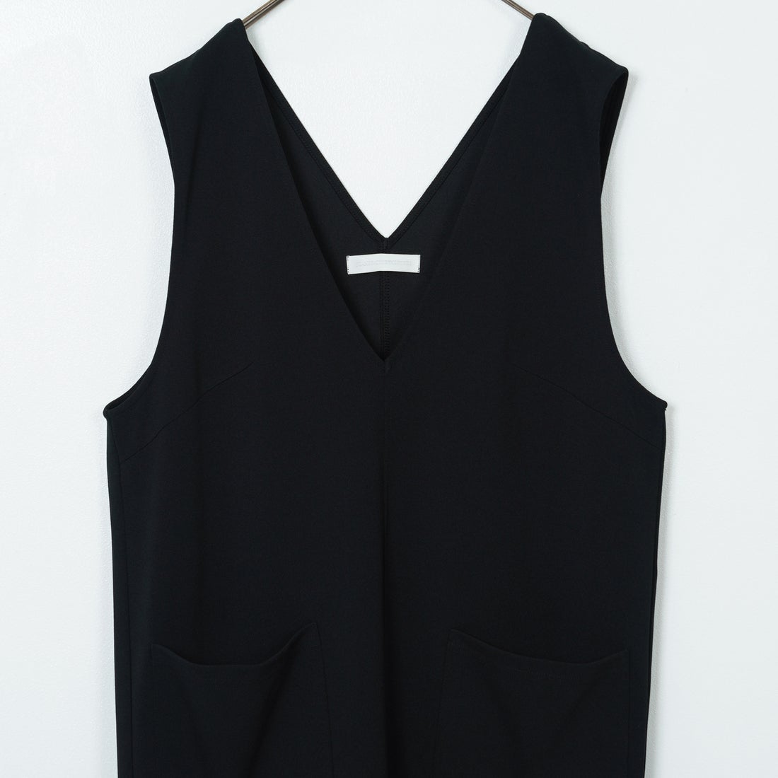 Jeans Factory Clothes [ジーンズファクトリークローズ] Vネックワンピース [21254068] 004 ﾌﾞﾗｯｸ