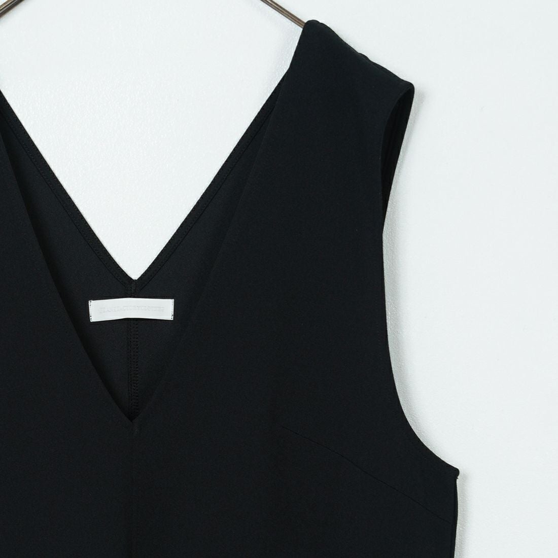 Jeans Factory Clothes [ジーンズファクトリークローズ] Vネックワンピース [21254068] 004 ﾌﾞﾗｯｸ