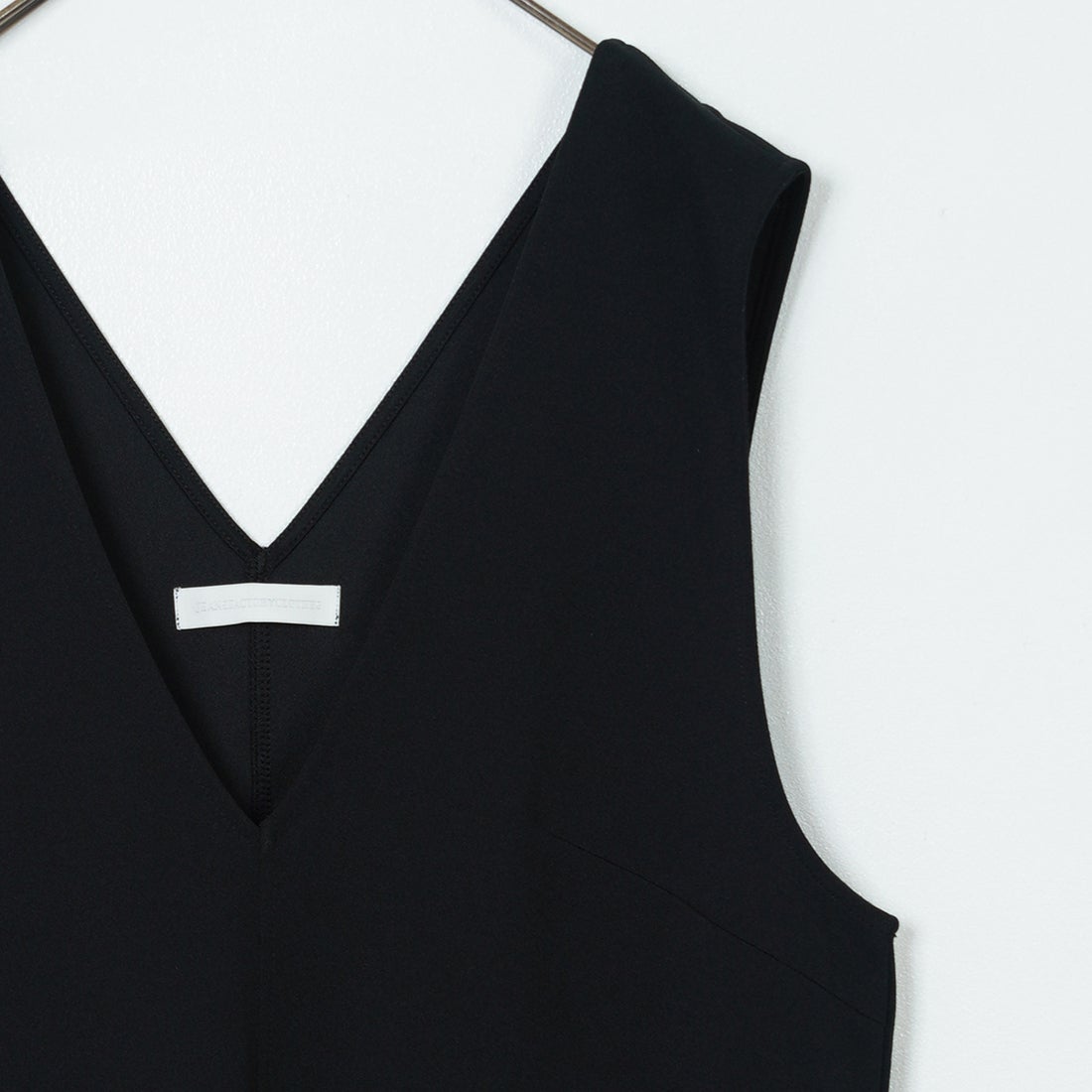 Jeans Factory Clothes [ジーンズファクトリークローズ] Vネックワンピース [21254068] 004 ﾌﾞﾗｯｸ