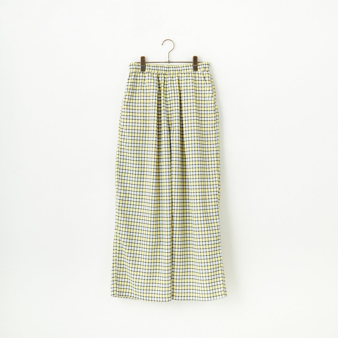 UNIVERSAL OVERALL [ユニバーサルオーバーオール] 別注 総柄イージーワイドパンツ [U2512634IN-JF] YELﾁｪｯｸ