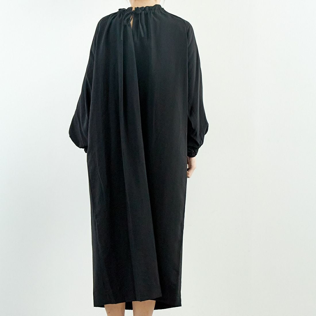 MICA&DEAL [マイカアンドディール] 2WAY ワンピース [0125104037] BLACK &&モデル身長：167cm 着用サイズ：F&&