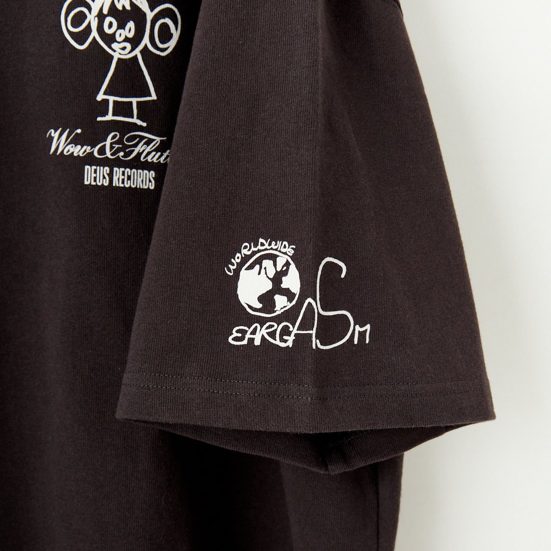 DEUS EX MACHINA [デウス エクス マキナ] SENSORY オーバーロードTシャツ [DUP251973A] ANTHRACITE