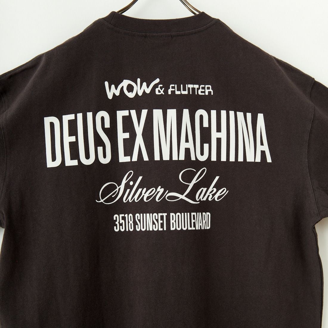 DEUS EX MACHINA [デウス エクス マキナ] SENSORY オーバーロードTシャツ [DUP251973A] ANTHRACITE