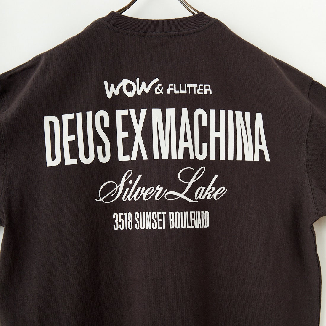 DEUS EX MACHINA [デウス エクス マキナ] SENSORY オーバーロードTシャツ [DUP251973A] ANTHRACITE